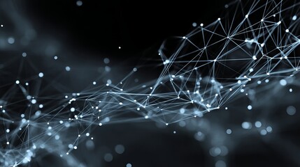 Minimalist network technology backdrop featuring elegant big-data connectivity nodes and subtle linking lines, illustrating modern software-engineering concepts as a clean tech wallpaper