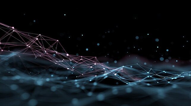 Minimalist network technology backdrop featuring elegant big-data connectivity nodes and subtle linking lines, illustrating modern software-engineering concepts as a clean tech wallpaper - Powered by Adobe