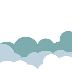 Cute Footer Cloud