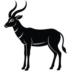 addax vector animal