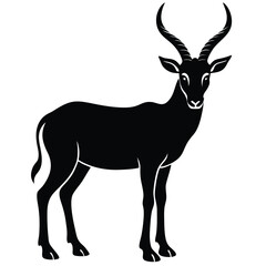 addax vector animal