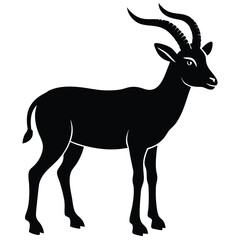 addax vector animal