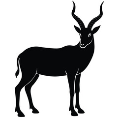 addax vector animal