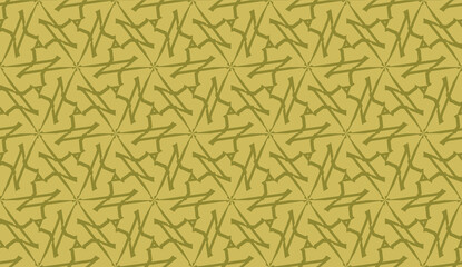 Vector design. Illustration with triangles line. Modern decorative background. dirty orange color. seamless