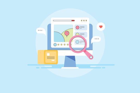 Business listing map shows higher rank in local search results, Verify listing for store and shop, keyword optimization for local SEO.