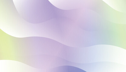 Modern Wavy Background. For Template Cell Phone Backgrounds. Vector Illustration with Color Gradient.