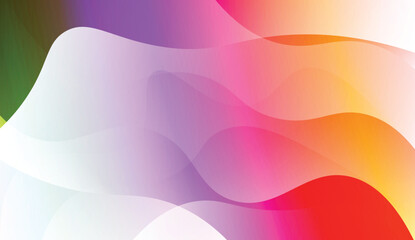 Template Modern Background With Curves Lines. For Elegant Pattern Cover Book. Vector Illustration with Color Gradient.