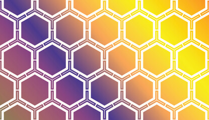 Obraz premium Decorative Background With Triangles. Curved Lines. Vector Illustration. Abstract Blurred Gradient Background Bright Colors.. Bright Background For Poster, Banner, Flyer