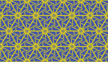 Purple color Pattern with abstract geometric design. Vector seamless illustration. Design for your interior wallpaper, fashion print, business presentation.