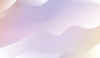 Template Background With Wave Geometric Shape. Design For Cover Page, Poster, Banner Of Websites. Vector Illustration with Color Gradient.