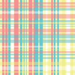 plaid patterns in a variety of pastel colors including pinks, light purples, blues, and yellows.