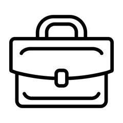 Briefcase Vetor Line Icon Design