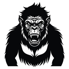 ape vector animal