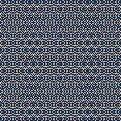 Elegant Seamless Islamic Geometric Pattern on Beige Background
