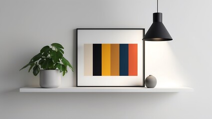 Abstract Color Block Wall Art Print Modern Home Decor