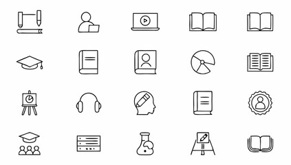 education-set-of-web-icons--learning-icons-for-web.eps