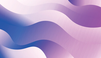 Modern Wavy Background. For Template Cell Phone Backgrounds. Vector Illustration with Color Gradient.