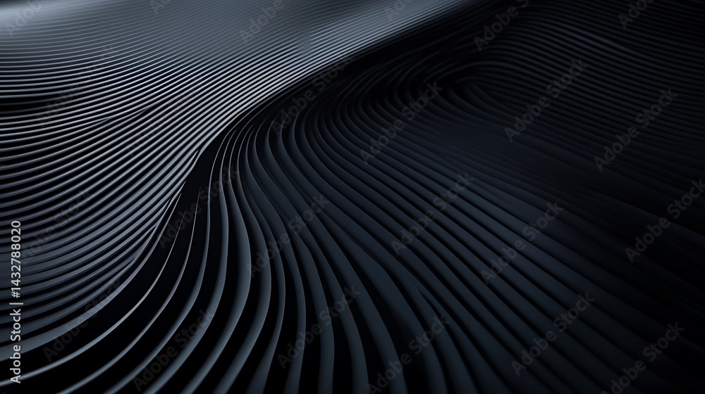 Poster abstract black diagonal lines pattern background