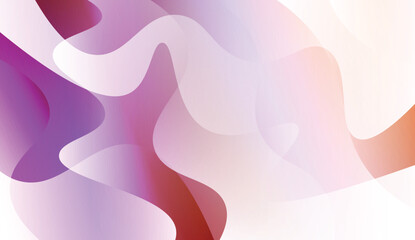 Wavy Background. For Design Flyer, Banner, Landing Page. Vector Illustration with Color Gradient.