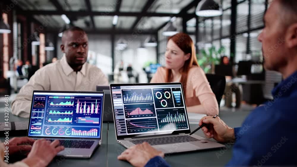 Poster Data Analyst Using Data Analytics KPI