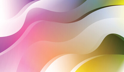 Futuristic Background With Color Gradient Geometric Shape. For Futuristic Ad, Booklets. Vector Illustration with Color Gradient.