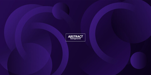 Abstract colored purple circle background. Overlapping circle pattern background with trendy shapes. Vector Eps10