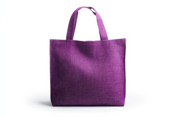 A textured, reusable purple tote bag. Perfect for shopping, travel, or everyday use. Eco-friendly choice for carrying your items.