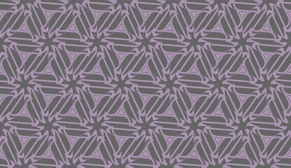 Vector background in triangles style. Abstract design with curved line. For you business, advert, wallpaper. Brown purple color. Seamless