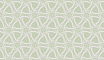 Fototapeta premium Curved line in triangles style. Vector illustration. For interior wallpaper, smart design, fashion print.