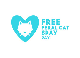 Free Feral Cat Spay Day. April.