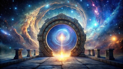 Ancient Celestial Structure , intergalactic travel