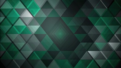 Vektorskie tlo z geometrycznymi formami i kolorami weglowymi i ciemnozielonymi