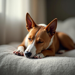 basenji portrait