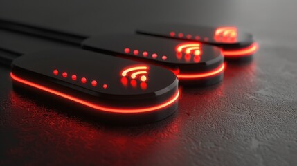 Wireless devices connected by signals