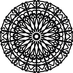 Minimalist, Floral, or Geometric Mandala Art – Detailed and Symmetrical Design for Frames, Patterns, Digital Printing, Coloring Books, Tattoos, Home Decor, Ornaments, and More