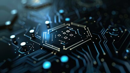 Minimalistic AI-themed tech logo