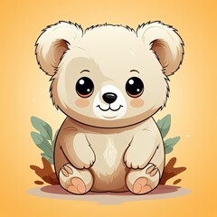 Obraz premium a monkey with colorful background