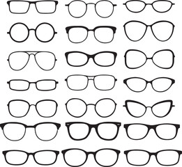 Sunglass Set Icon Collection
