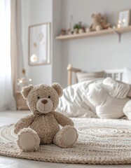 Children baby room, with toys