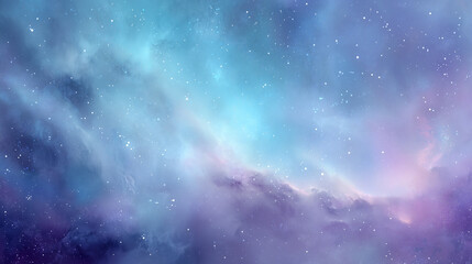 Pastel galaxy patterned background illustration 