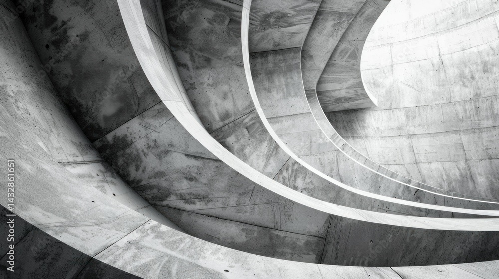 Aufkleber grey-scale abstract architecture used as background