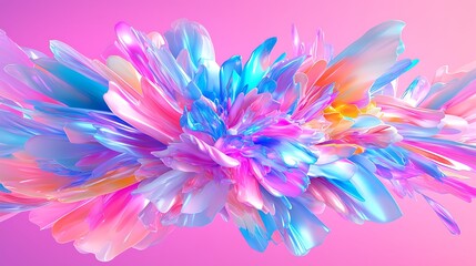 Circular Mandala Design with Layers of Repeating Colorful Shapes
