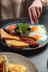 A fresh and delicious breakfast for you