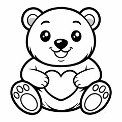 Obraz premium teddy bear cartoon