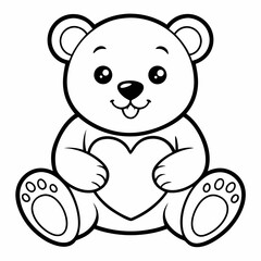 Obraz premium teddy bear cartoon