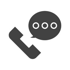 Call icon vector image. Suitable for mobile apps, web apps and print media.