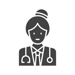 Doctor icon vector image. Suitable for mobile apps, web apps and print media.
