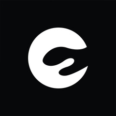 Obraz premium E Logo.eps