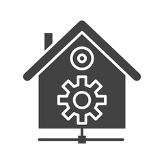 Home Automation icon vector image. Suitable for mobile apps, web apps and print media.