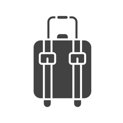Luggage icon vector image. Suitable for mobile apps, web apps and print media.